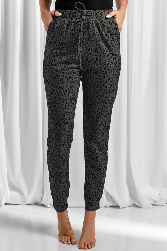 Comfy Leopard Joggers