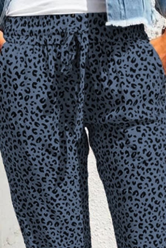 Comfy Leopard Joggers