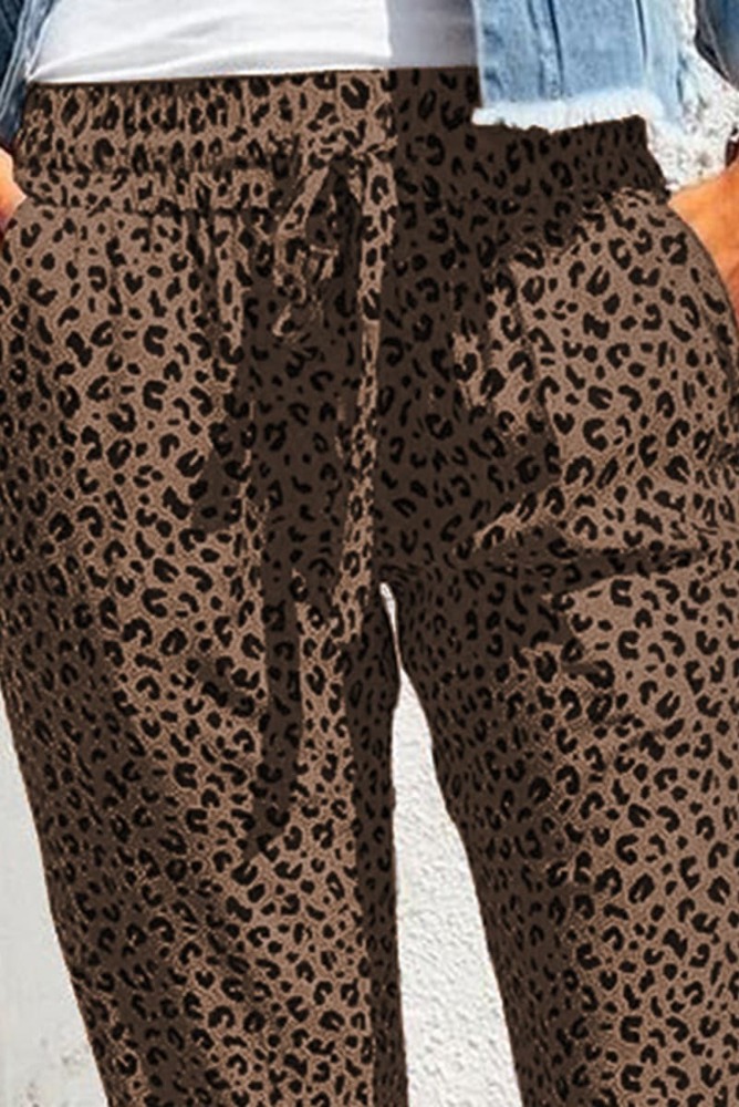 Comfy Leopard Joggers