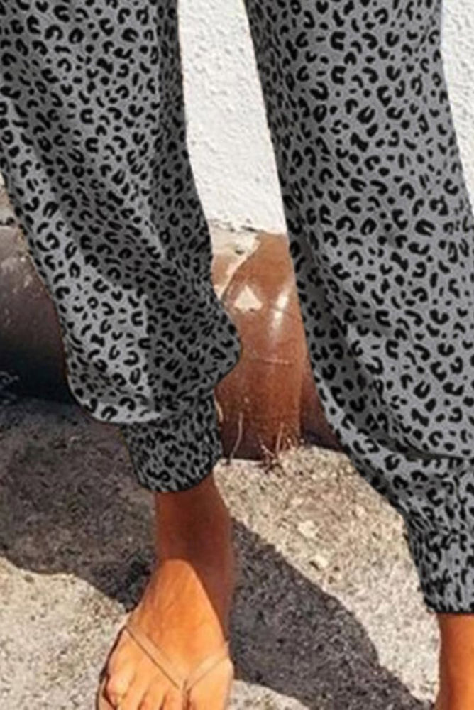 Comfy Leopard Joggers