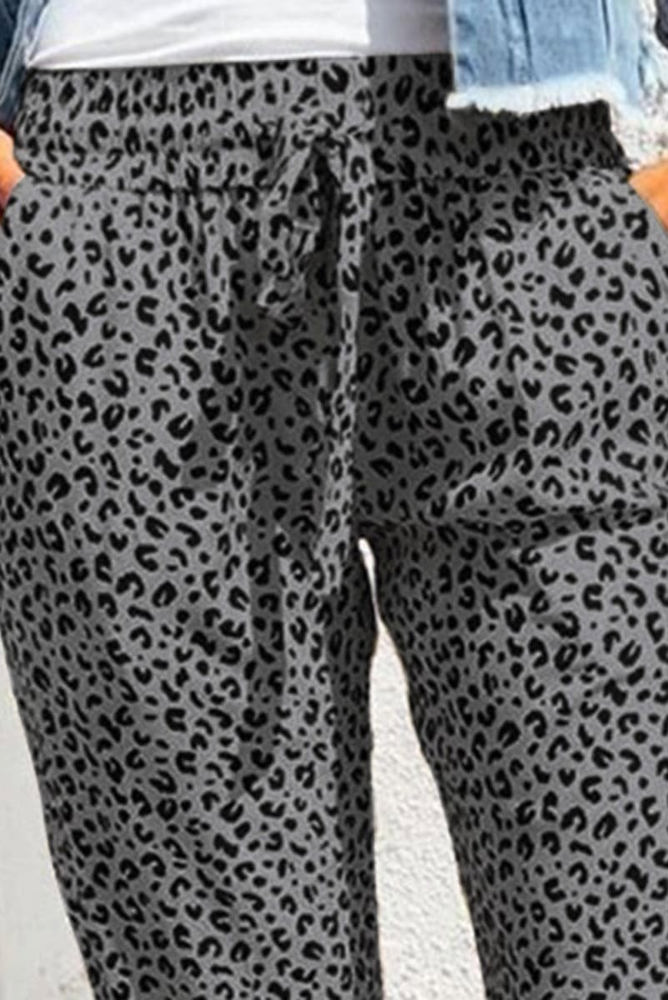 Comfy Leopard Joggers