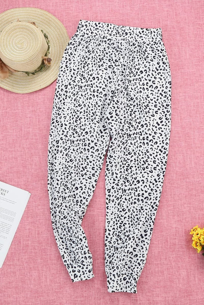 Comfy Leopard Joggers