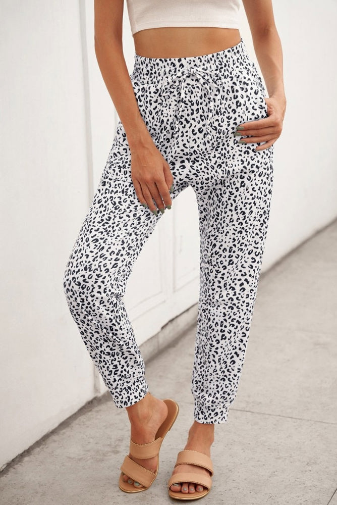 Comfy Leopard Joggers