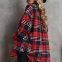  Boyfriend Plaid Shacket Coat