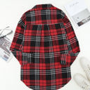  Boyfriend Plaid Shacket Coat