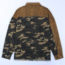  Distressed Leopard Camo Shacket