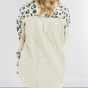  Neutral Leopard Corduroy Jacket