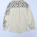  Neutral Leopard Corduroy Jacket