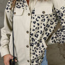  Neutral Leopard Corduroy Jacket