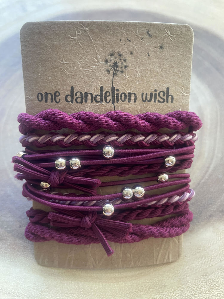  Boho Hair Tie Bracelets