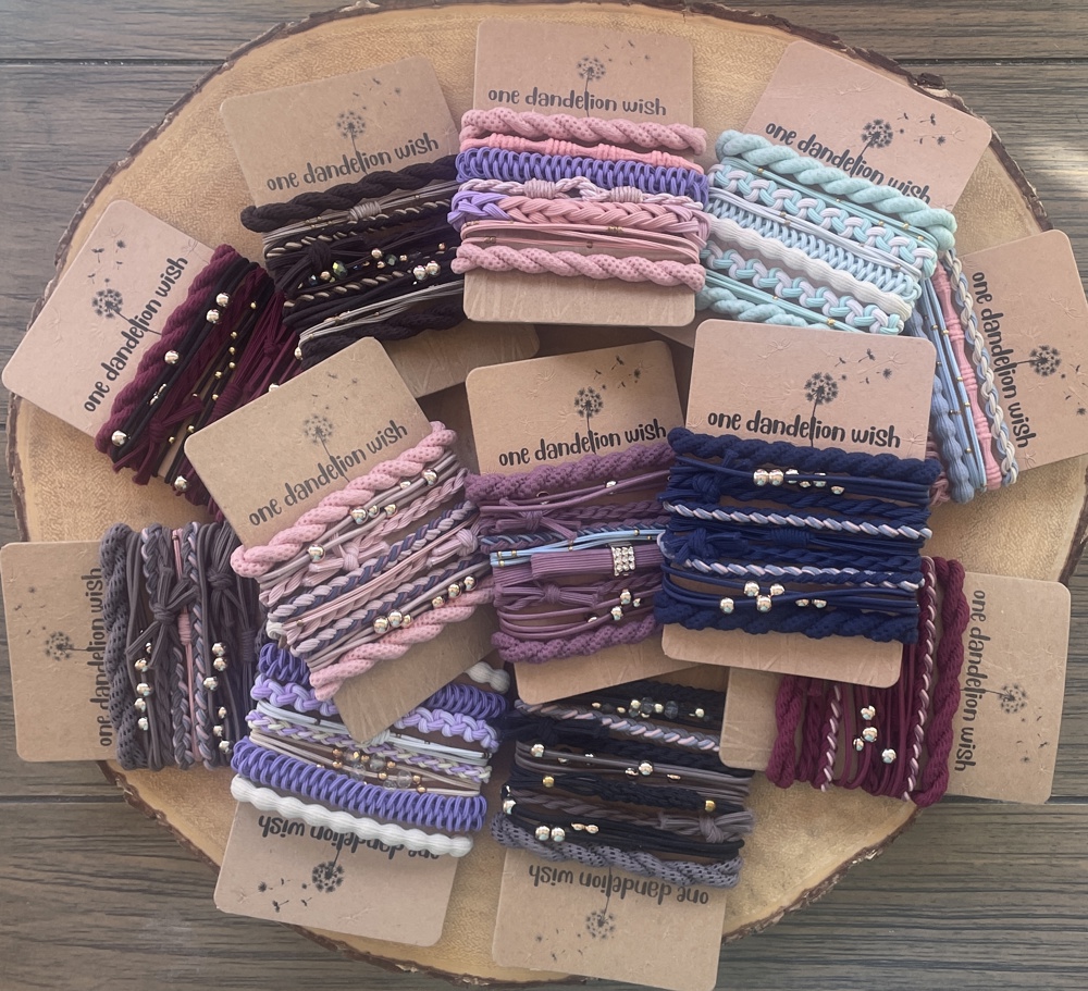  Boho Hair Tie Bracelets