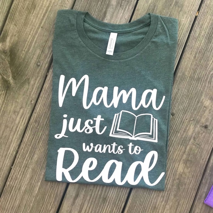 Customizable! Mama Just Wants To Read/Dragon Fantasy Book Lover Shirt
