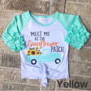Yellow 4T Toddler Fall Raglans