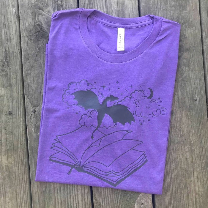 Customizable! Mama Just Wants To Read/Dragon Fantasy Book Lover Shirt