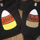  Personalized Candy Corn Toddler Tees