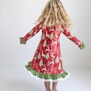  Christmas Deer Lounge Play Gown