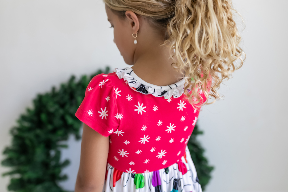 Christmas Lights Lounge Play Gown