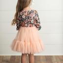  Peach Tulle Dress