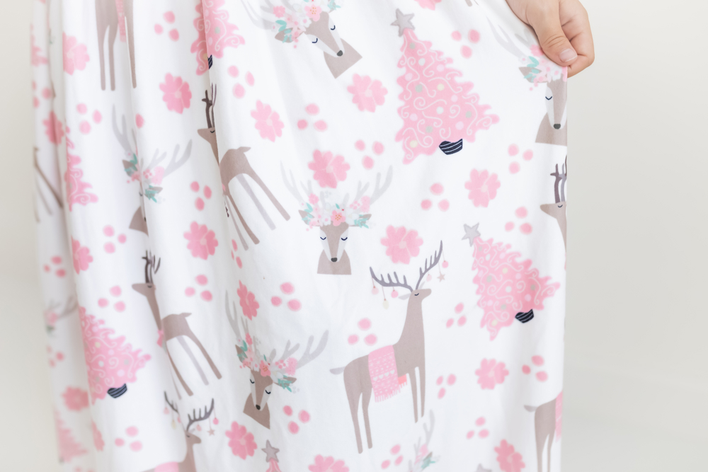 Pink Deer Lounge Play Gown