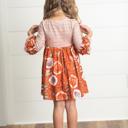  Rust Twirl Dress