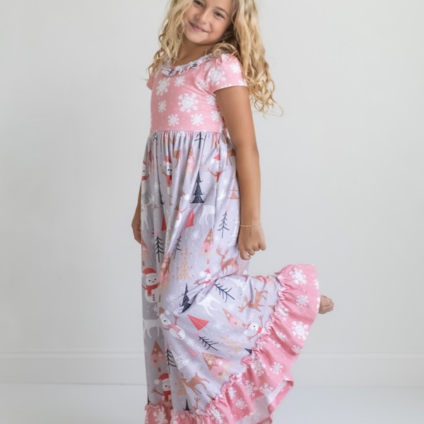 Snowman Lounge Play Gown