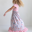  Snowman Lounge Play Gown