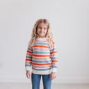  Stripe Rust Sweater