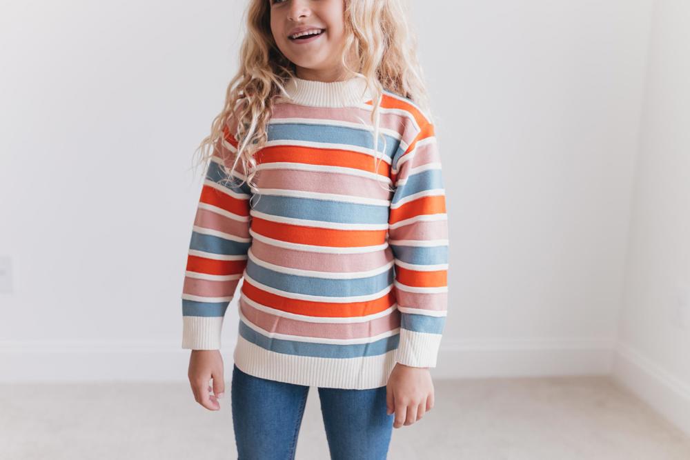 Stripe Rust Sweater