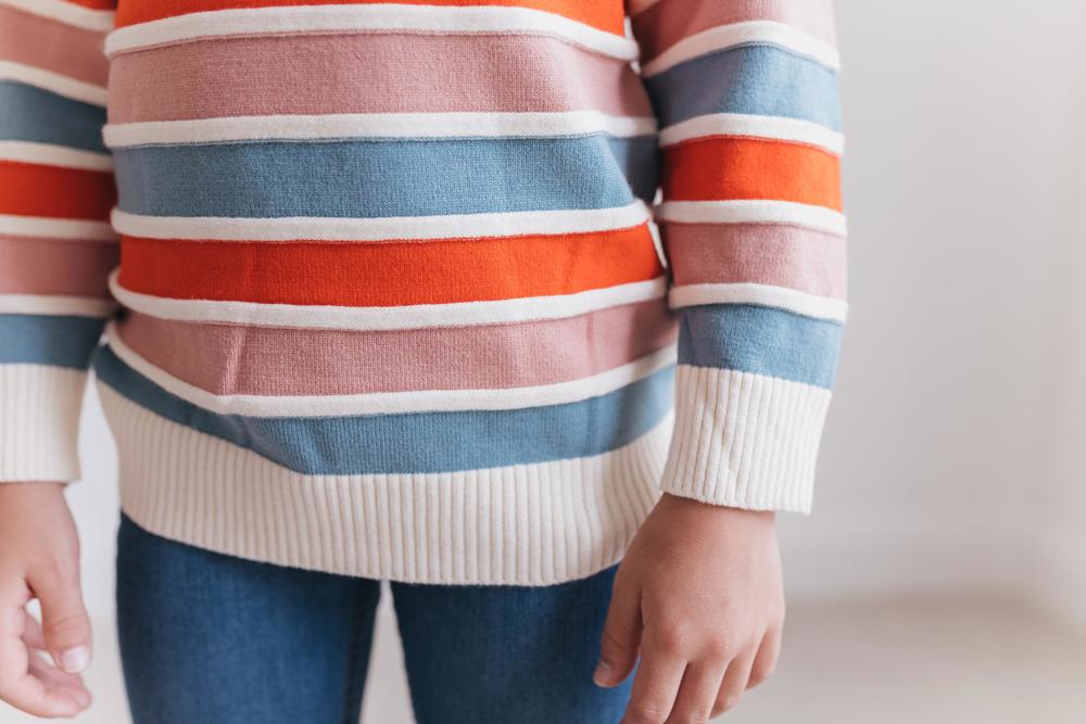 Stripe Rust Sweater