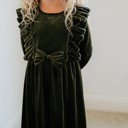  Velvet Moss Dress