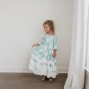  Winter Mint Ruffles Dress