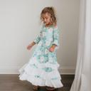  Winter Mint Ruffles Dress