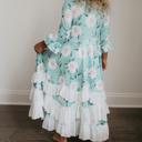  Winter Mint Ruffles Dress