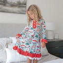  Christmas Cat Lounge Play Gown