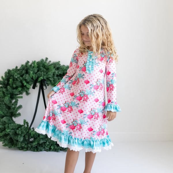 Christmas Cookie Lounge Play Gown