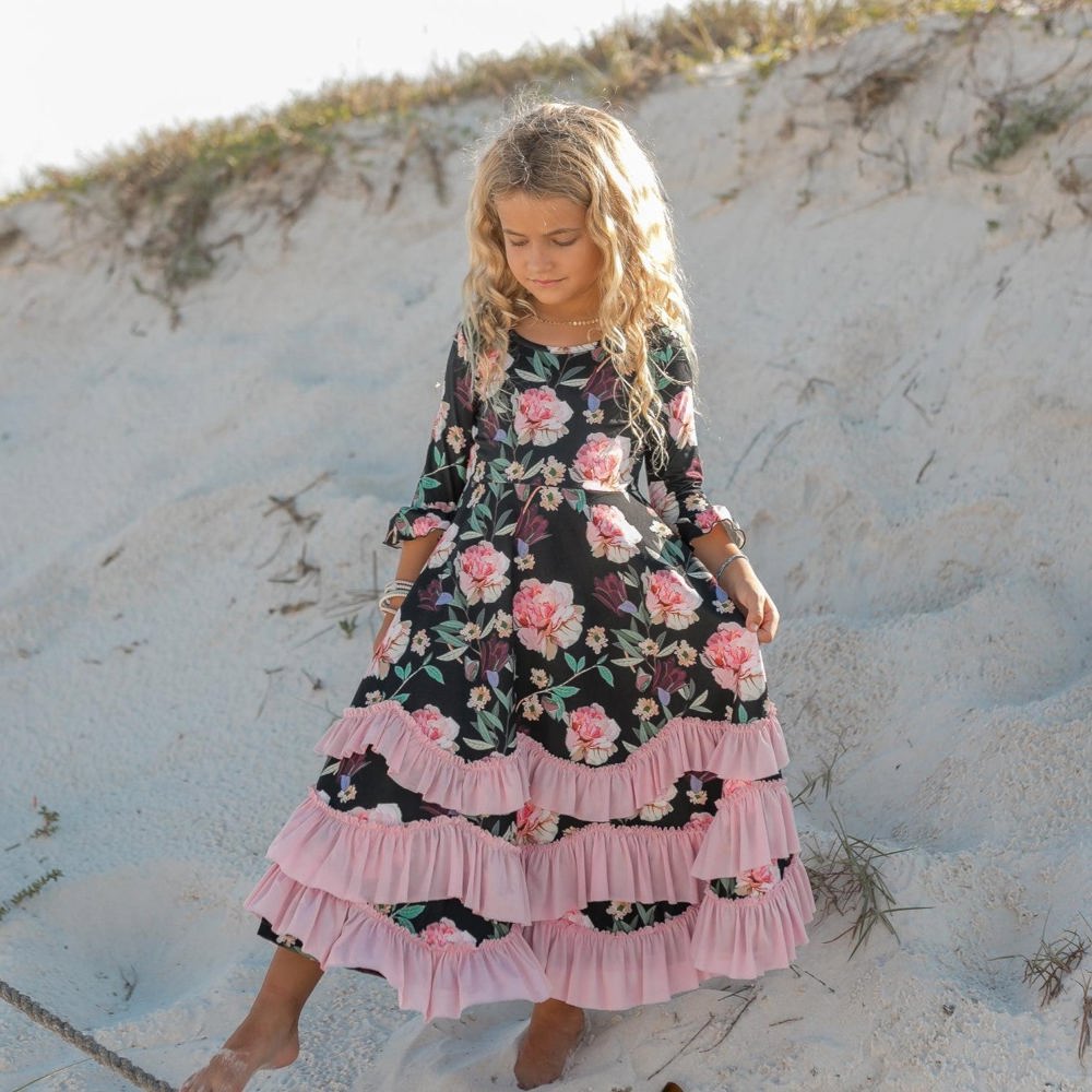 Pink Ruffles Dress