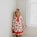 XS Red Santa Lounge Play Gown