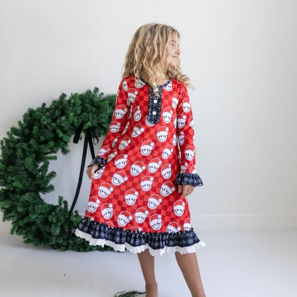 Smiley Santa Lounge Play Gown