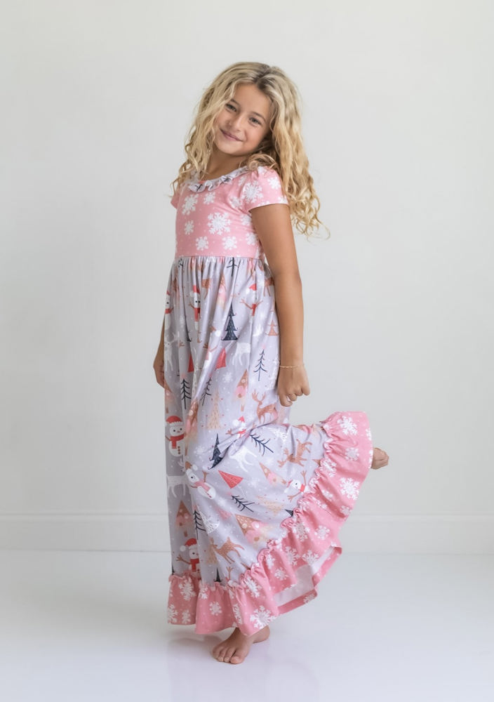 Snowman Lounge Play Gown