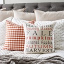  Fall Subway Art Pillow Cover- Subway Art