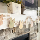  Easter Decor | Peeps Garland | Handmade