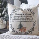  Christmas in Heaven Pillow Cover