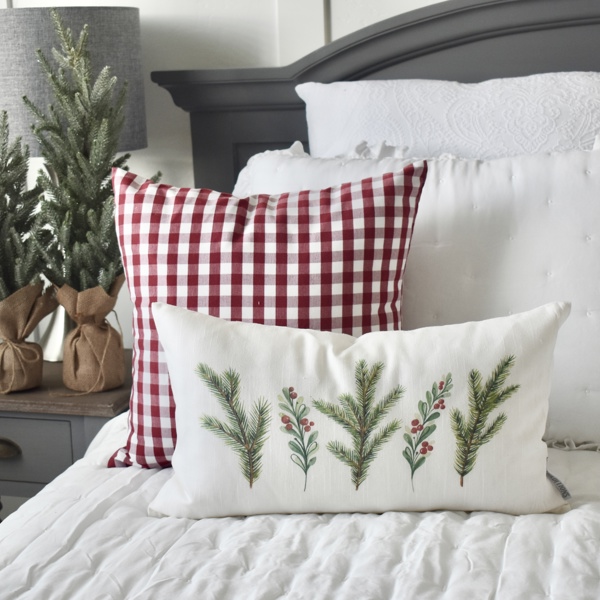 Set of 2- Christmas Pillow Covers 