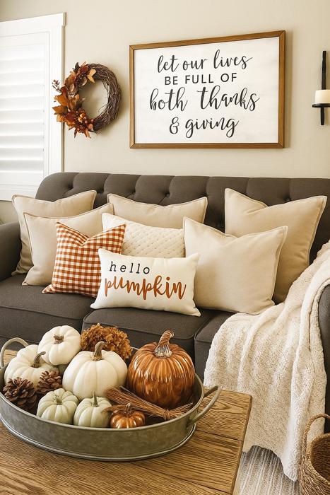 Assorted Fall Pillow Covers- 12 Design's Available