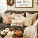  Assorted Fall Pillow Covers- 12 Design's Available
