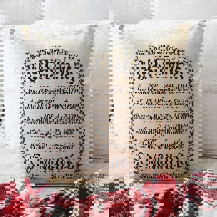 Christmas Pillow Cover Christmas Pillows Plaid Christmas Christmas Tree Merry Christmas Pillow Farmhouse Christmas