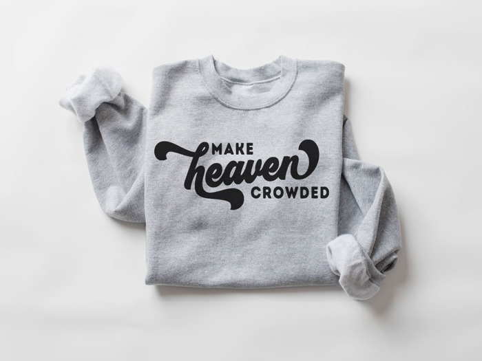 Make Heaven Crowded Pullover Sweatshirt