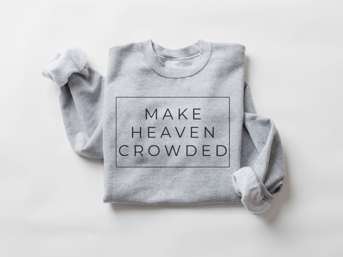 Make Heaven Crowded Pullover Sweatshirt