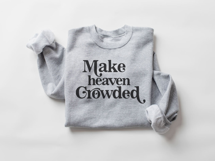 Make Heaven Crowded Pullover Sweatshirt