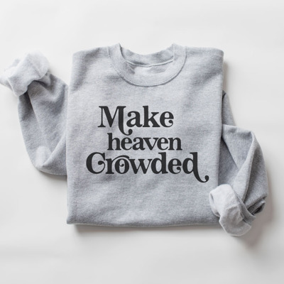 Make Heaven Crowded Pullover Sweatshirt